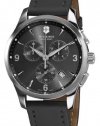 Victorinox Swiss Army Men's 241479 Alliance Black Chronograph Dial Watch