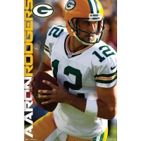 (22x34) Aaron Rodgers - Green Bay Packers Football Poster