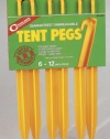 COGHLANS LTD. ABS TENT PEG 12 inches 6 Pack