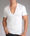 2(x)ist Men's Essentials Deep V-Neck Undershirt