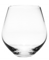 Inspired by the vineyards of Tuscany, the classic shape of this fine wine glass set captures the pleasures of Italy's famous wine country. Casual enough for every day use, but sophisticated enough for parties, the modern shape of these stemless glasses enhances the flavor of your finest white.