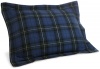 Pinzon 160-Gram Yarn-Dyed Flannel Standard Sham, Blackwatch Plaid