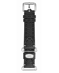 Fendi Selleria Black Leather Watch Strap