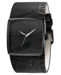 Say it loud with this unisex AX Armani Exchange watch.