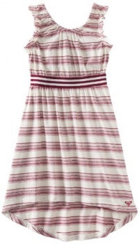 Roxy Kids Girls 7-16 Eternal Bliss Dress, Natural Stripe, Large