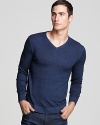 Rendered in super soft merino wool, this clean, effortless design expresses classic simplicity that endures.