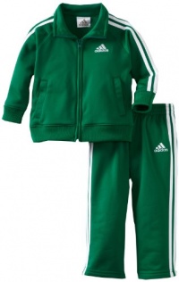 adidas Boys 2-7 ITB Iconic Tricot Set, Adi Forest, 7