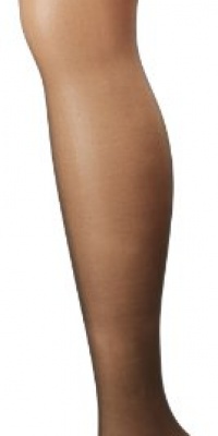 Hanes Silk Reflections Women's Lasting Sheer Thigh High, Jet, A/B