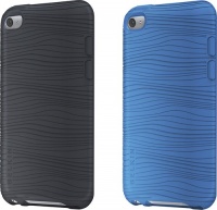 Belkin Grip Groove Duo Silicone Sleeve Cases for iPod Touch 4G, 2 Pc-Blue/Black