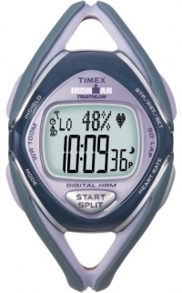 Timex Ironman Race Trainer Heart Rate Monitor Watch, Grey/Lilac, Mid Size