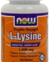 NOW Foods L-Lysine 1000mg, 100 Tablets