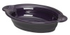 Fiesta 9 Inch by 5 Inch Individual Oval Casserole, Plum