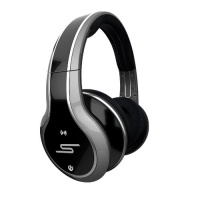 SMS Audio SMS-WS-SLV SYNC by 50 Cent Wireless Over-Ear Headphones - Black/Silver