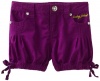 Baby Phat - Kids Girls 2-6X Bubble Twill Short, Purple, 2T