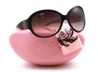 Juicy Couture Women's The Legend/S Resin Sunglasses,Espresso Ice Pink Frame/Brown Gradient Lens,one size