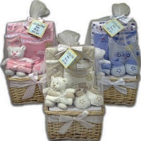 What a Cutie Pie New Baby Gift Basket for Boys or Girls