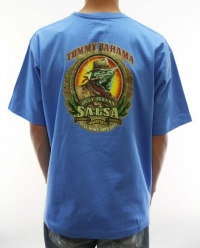 Tommy Bahama Men's Short Sleeve Crew Neck Ugly Iguana Tee Shirt Special Blue