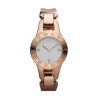 AX Armani Exchange White Dial Rose Gold-tone Ladies Watch AX4091