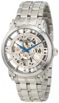 Stuhrling Original Men's 165B2B.33112 Classic Winchester 44 Elite Automatic Skeleton Silver Tone Watch