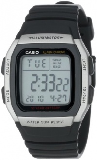 Casio Men's Alarm Chronograph Digital Sport Watch #W96H-1AV