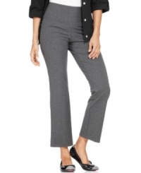 These easy pants from Style&co. Sport feature a slimming tummy panel for a flattering fit, while the wide waistband offers all-day comfort.