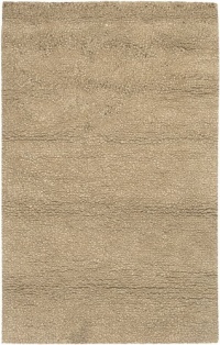 Area Rug 2x3 Rectangle Shag Tan Color - Surya Metropolitan Rug from RugPal