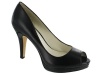 Nine West Women's Danee FA11 Shoes Black Leather