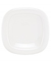 Approach mealtime from a new angle with the Aspen Ridge square plates from Lenox. Fresh and understated, this dinnerware features a pure white glaze and elegant modern lines that evoke winter's snow-capped slopes.