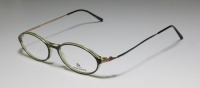 GENUINE VERY ELEGANT RODENSTOCK R5133 47-14-135 GREEN/GOLD PLATIC/METAL RX-ABLE VISION FULL-RIM EYEGLASSES/EYE GLASSES/FRAMES/EYEWEAR FOR WOMEN/MEN/ADULTS/UNISEX/SENIORS - (demo lenses included)