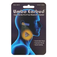 Umbo Earbud Best Fitting Ergonomic Earbud for Bluetooth and Other Wireless Headsets