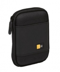 Case Logic PHDC-1 Compact Portable Hard Drive Case (Black)