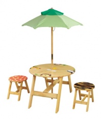 Sunny Safari Indoor/Outdoor Table and 2 Chairs