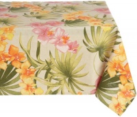 Tommy Bahama African Orchid 52 by 70, Oblong, Linen