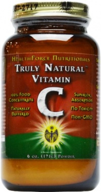 Healthforce Truly Natural Vitamin C, Powder, 171-Grams, 6 oz