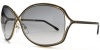 Tom Ford Rickie FT0179 Sunglasses - 01B Shiny Rose Gold (Gradient Dark Gray Lens) - 64mm