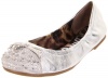 Sam Edelman Girls Beatrix Ballet Flat (Little Kid/Big Kid),Silver,13 M US Little Kid