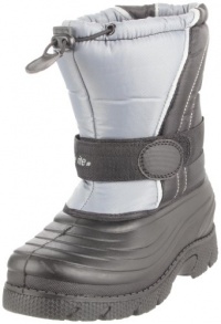 Stride Rite Snow Squall Pull-On Boot (Little Kid/Big Kid),Black/Grey,13 M US Little Kid