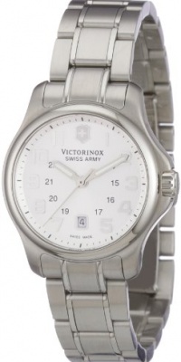 Victorinox Swiss Army Women's 241457 Officers XS Stainless Steel Silver Dial Watch