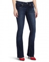 Seven7 Women's Lurex Flap Pocket Jean