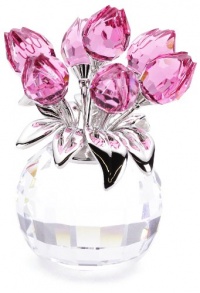 Swarovski Crystal Rose Tulips