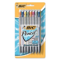 BIC Mechanical Pencil with Colorful Barrels, Fine Point (0.5 mm), 24 Pencils