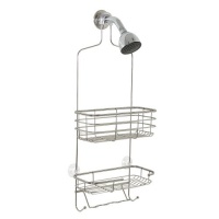 Zenith Products Over the Large Shower Caddy, Stainless Steel