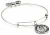 Alex and Ani Bangle Bar St. Christopher Russian-Silver Expandable Bracelet