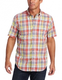 Nautica Men's Big-Tall Short Sleeve Madras