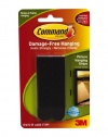 Command Large Picture-Hanging Strips, Black, 4-Strip