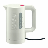 Bodum Bistro 17-Ounce Mini Cordless Electric Water Kettle, White