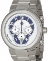 Philip Stein Unisex 32-AN-SS Active Stainless Steel and Navy Chronograph Bracelet Watch