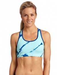 Champion Women's Seamless Tye Dye Bra, Juniper Tye Dye, Medium