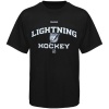 NHL Tampa Bay Lightning Authoritative Black Short Sleeve Tee (Black, XX-Large)