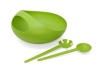 Joseph Joseph Salad Bowl and Servers, Salad Bowl and 2-Piece Server Set, Green